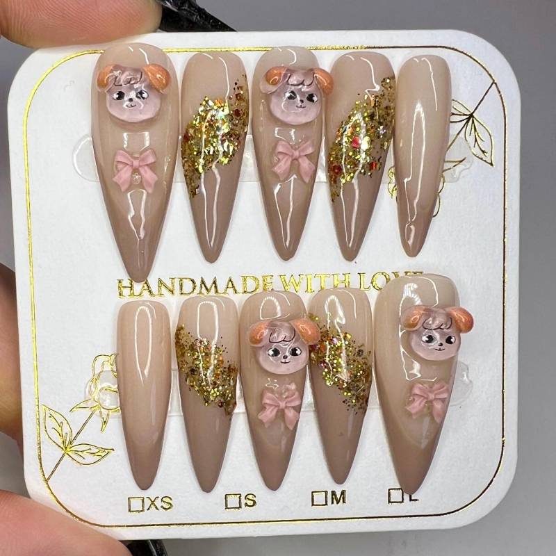 stray Kids Puppym Press On Nails - Skzoo Skz Seungmin Kpop Press Nails von Etsy - Nailzessa