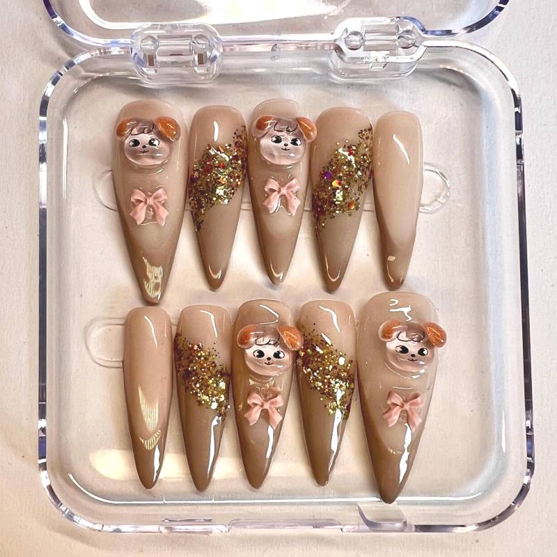 stray Kids Puppym Press On Nails - Skzoo Skz Seungmin Kpop Press Nails von Etsy - Nailzessa