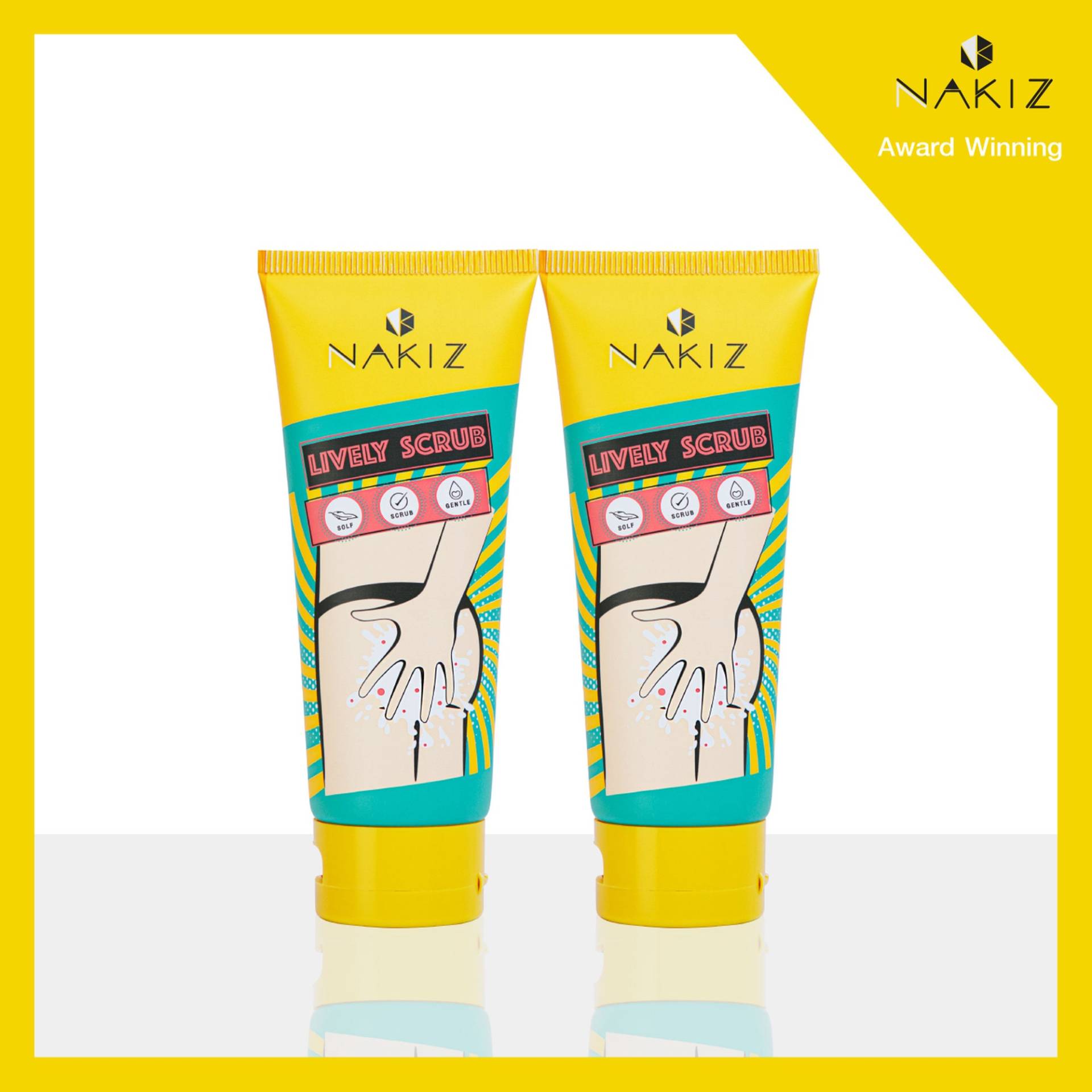 2Er Pack Nakiz Lively Scrub 2Er Pack Nakiz Lively Scrub von Etsy - NakizShop