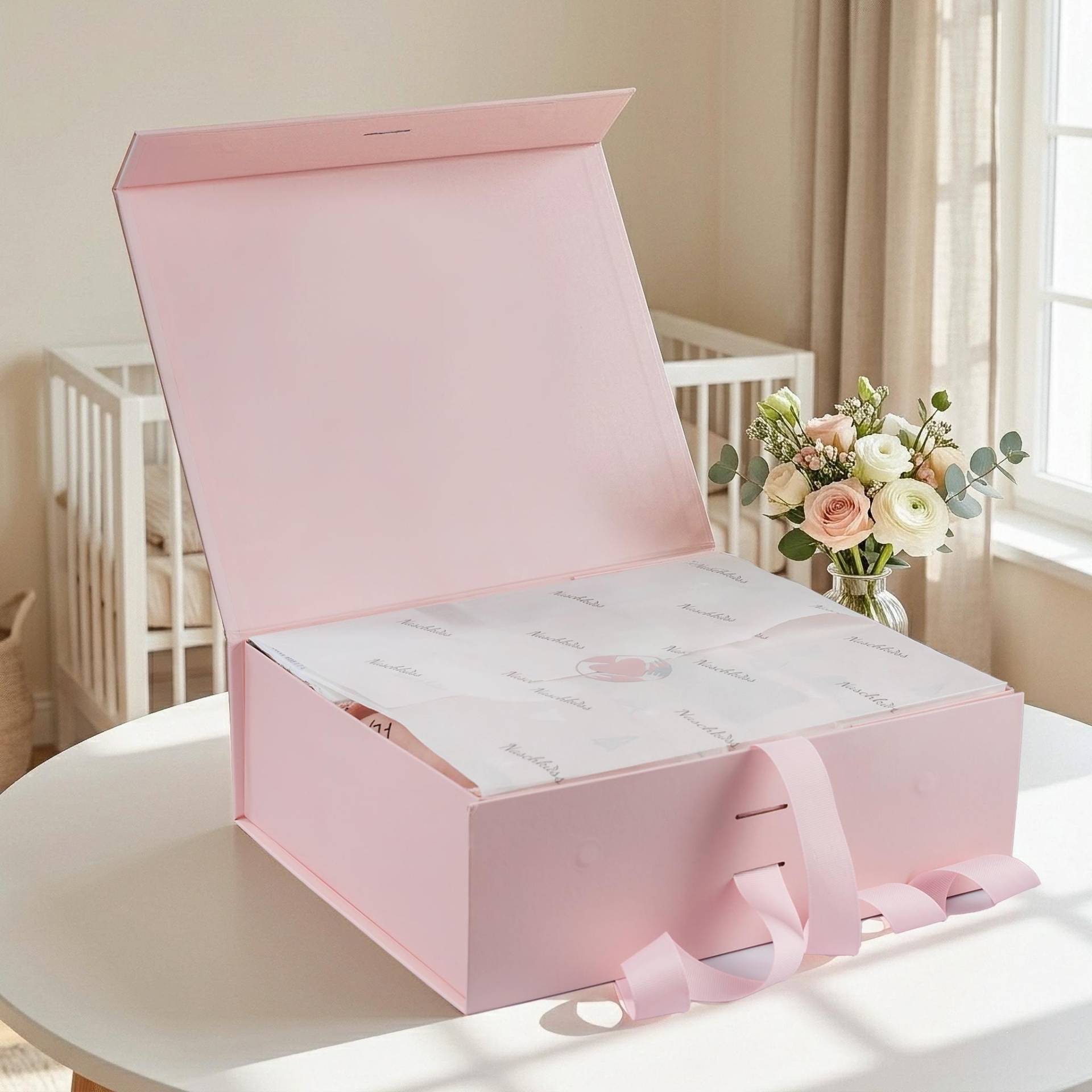 Newborn Gift Set, Baby Box, Shower Gift, Perfect For New Parents, Neutral Ready To von Etsy - NaschkussKreationen