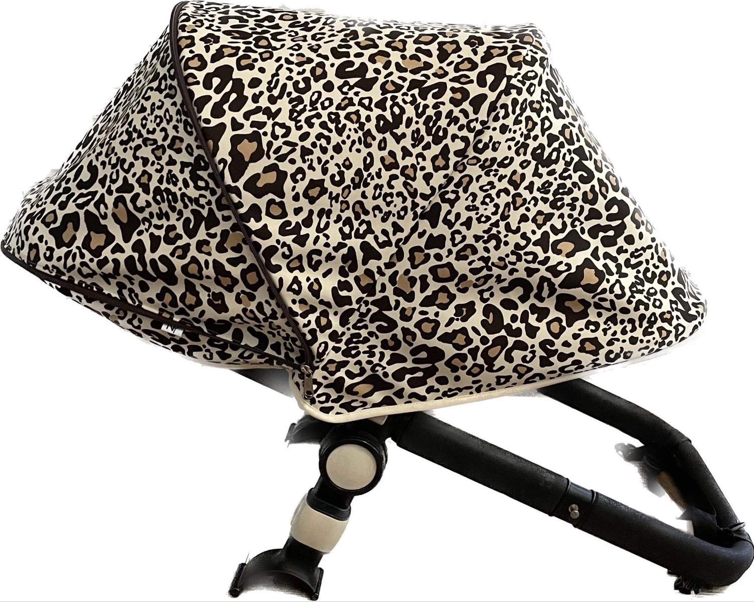 Bugaboo Fuchs/ Kameleon/Luchs Büffel Esel Baldachin, Sonnendach Kapuze Leopardenprint Bugaboo Fuchs/ Kameleon/Luchs Büffel Esel Baldachin, Sonnendach Kapuze Leopardenprint von Etsy - NatShopCZ