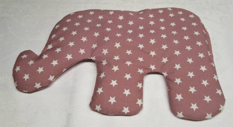 Kältekissen/Wärmekissen/Körnerkissen - Elefant Bio Roggenkörner 2 Motive von Etsy - NatiFarbenfroh
