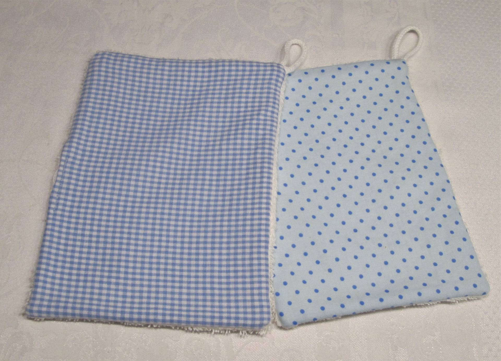 Waschlappen, Wiederverwendbar, Doppelpack - 2 Stück, Hellblau, Baumwolle/Frottee Waschlappen, Wiederverwendbar, Doppelpack - 2 Stück, Hellblau, Baumwolle/Frottee von Etsy - NatiFarbenfroh