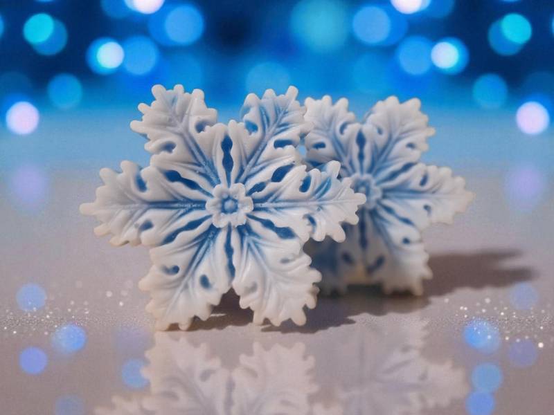 Schneeflocken Seifen Set Schneeflocken Seifen Set von Etsy - NatisCandleWorld