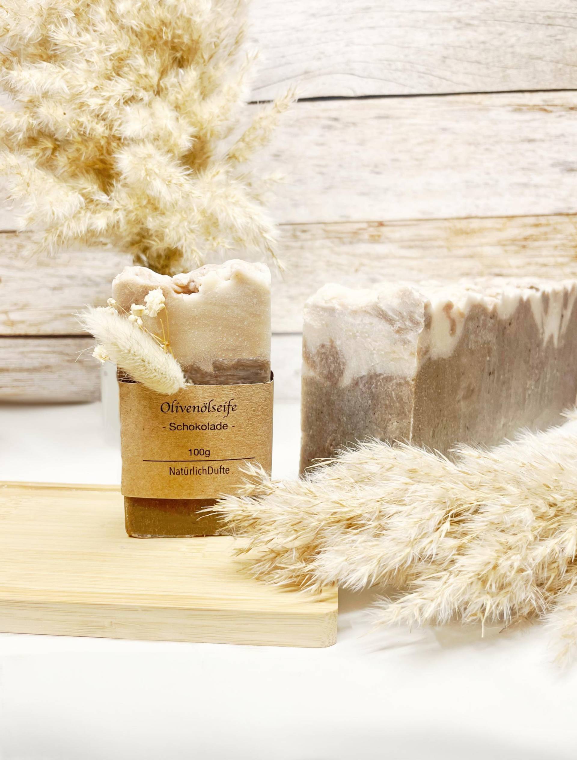 Natürliche Olivenölseife, Schokolade, Vegan Natürliche Olivenölseife, Schokolade, Vegan von Etsy - NatuerlichDufte