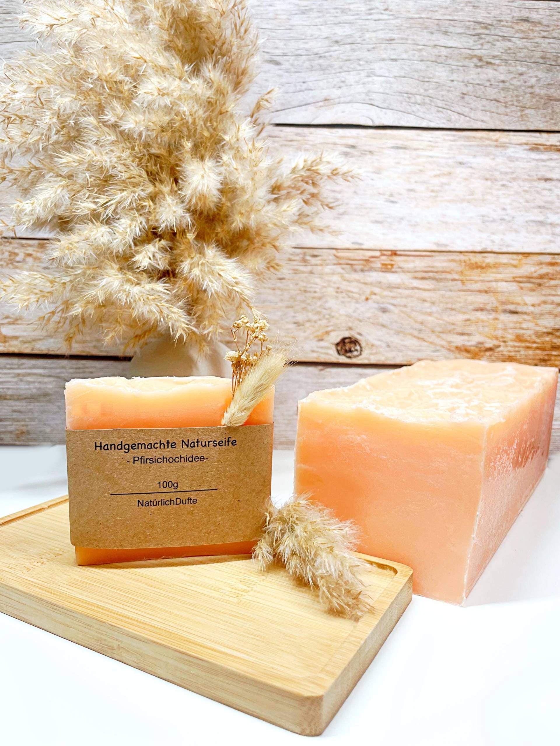 Naturseife, Pfirsichorchidee, Vegan von Etsy - NatuerlichDufte