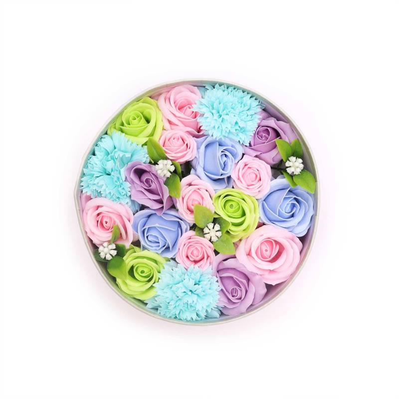 Seifenblumen Geschenkbox, Bunt von Etsy - NatuerlichDufte