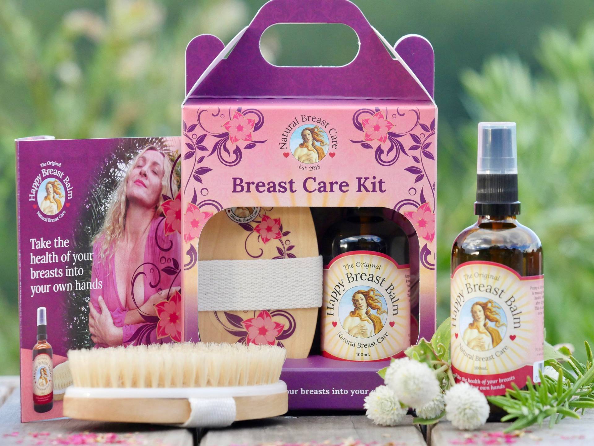 Happy Brustbalsam Starter-/Geschenkpackung von Etsy - NaturalBreastCare