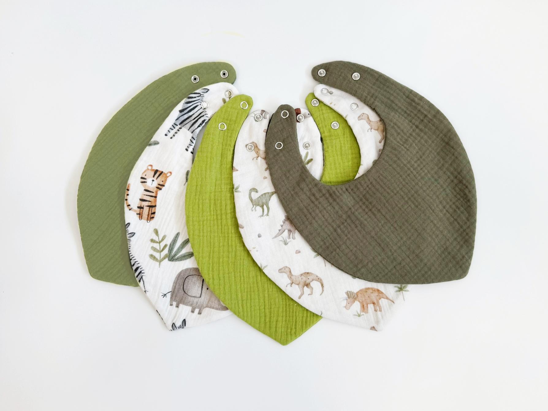 Baby-Lätzchen Aus Bio-Baumwolle - Wasserdichte, Verstellbare, Weiche Musselin-Bandana-Lätzchen Für Neugeborene Und Kleinkinder, Spucktuch Baby-Lätzchen Aus Bio-Baumwolle - Wasserdichte, Verstellbare, Weiche Musselin-Bandana-Lätzchen Für Neugeborene Und Kleinkinder, Spucktuch von Etsy - NaturalCuddles