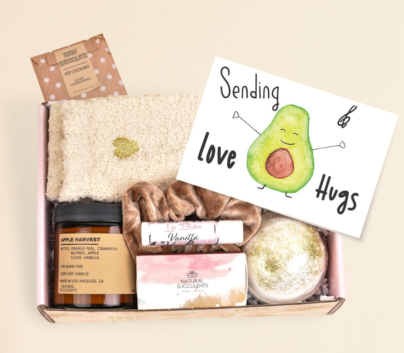 Ich Sende Ihnen Liebe Und Umarmungen, Beileidsgeschenk, Care Paket Für Sie, Denke An Ermutigungsgeschenk, Aufheitern, Gut Werden | xab7 von Etsy - NaturalSucculents