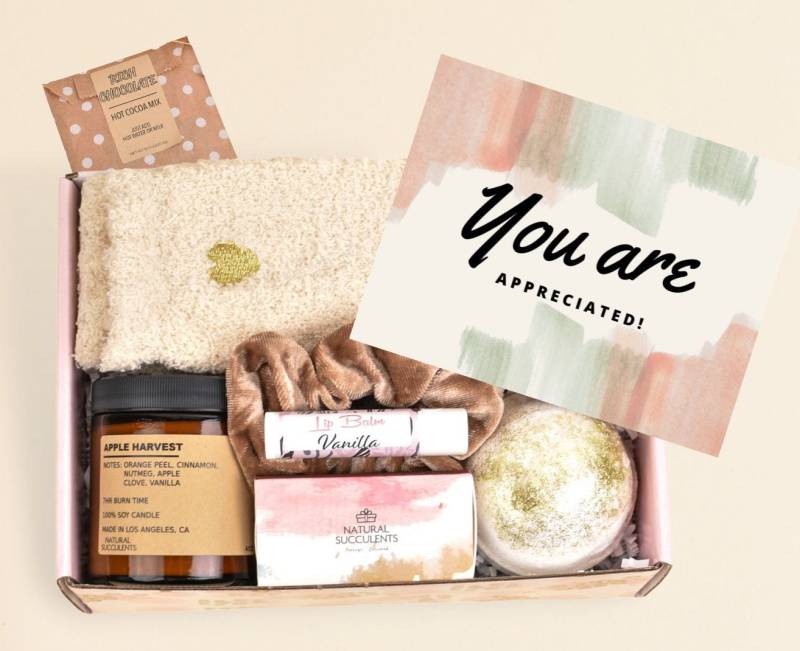 Mitarbeitergeschenkbox - Geschenkkorb Mitarbeiterwertschätzungsgeschenk Sie Werden Geschätzt Firmengeschenk Dankeschön-Geschenk | xah1 von Etsy - NaturalSucculents