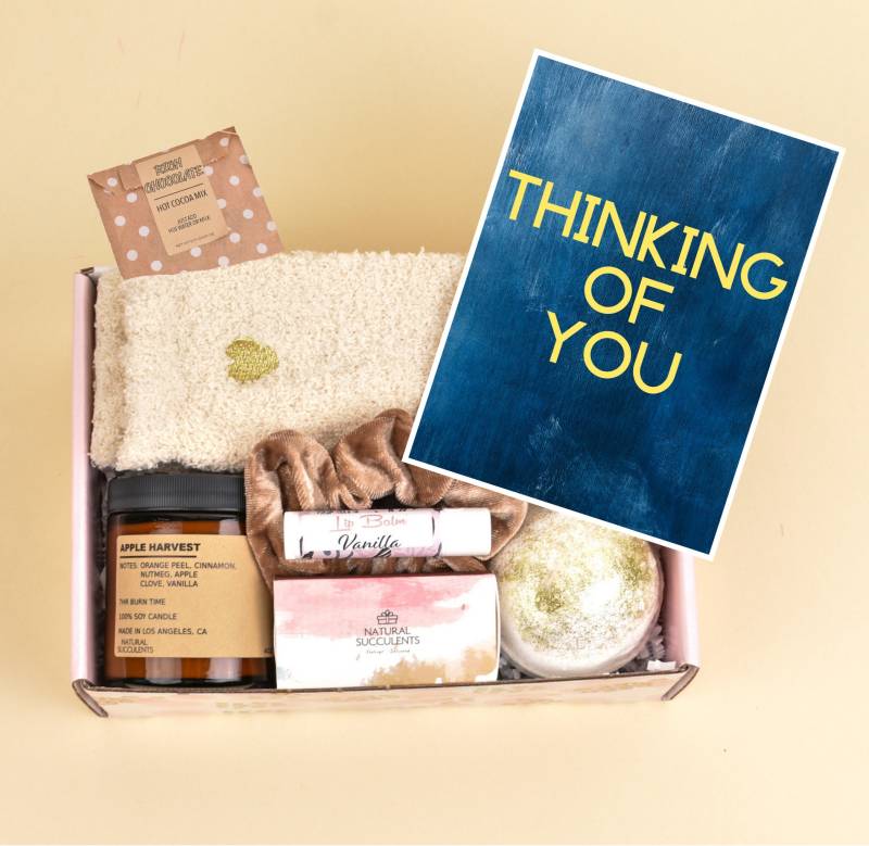 Natürliche Sukkulenten Denken An Sie Geschenkbox - Care Paket Beileid Geschenk Trauer Tough Time Verlust | xaa2 von Etsy - NaturalSucculents