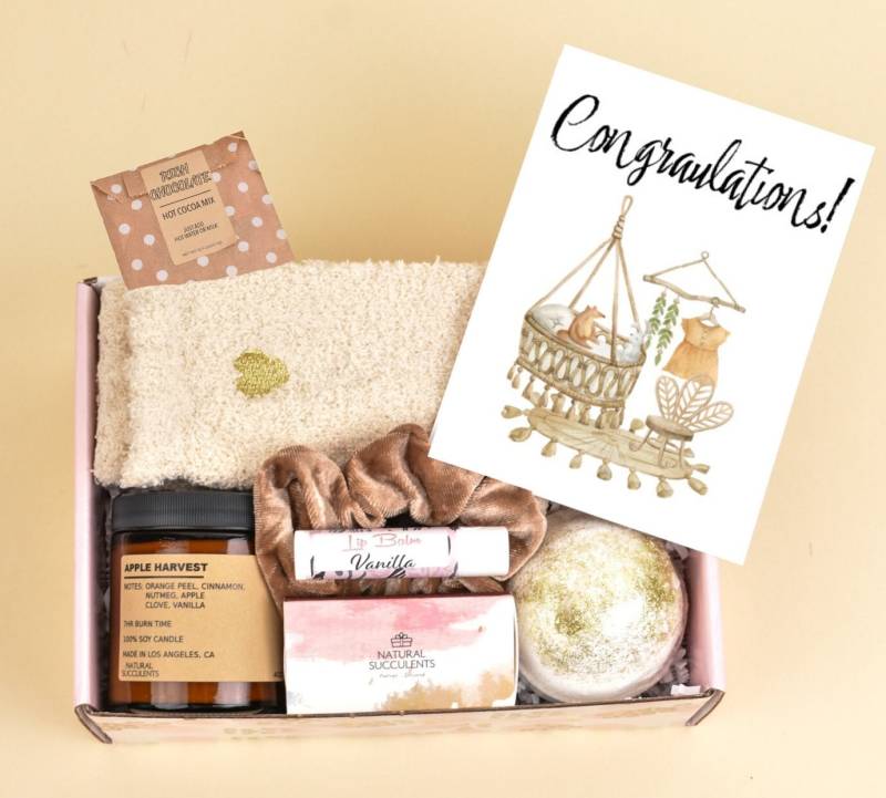 Neue Mutter Geschenkkorb, Geschenk Für Die Erwartung Der Geschenk, Neue Pflegepaket, Erwartete Mütter, Schwangere Frau, | xac3 von Etsy - NaturalSucculents