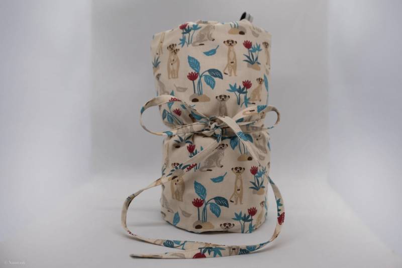 Kissen - Erdmännchen 55x25 von Etsy - NaturcraftLaden
