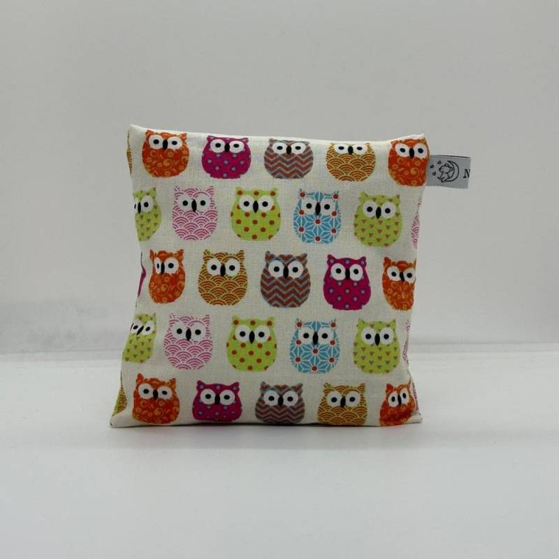 Kissen - Eule Bunt von Etsy - NaturcraftLaden