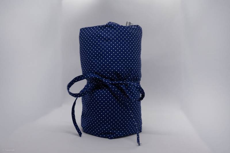 Kissen - Blau Mit Punkte 55x25 von Etsy - NaturcraftLaden