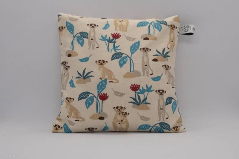 Kissen - Erdmännchen 19x19 von Etsy - NaturcraftLaden