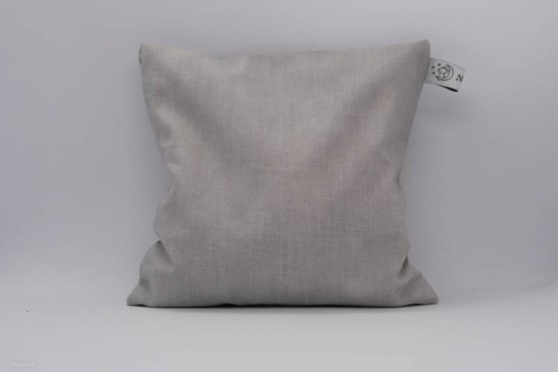 Kissen - Grau 19x19 von Etsy - NaturcraftLaden