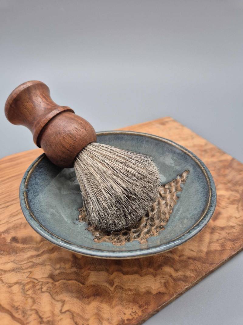 Blaue Rasierschale | Keramik, Als Set Mit Seife Möglich von Etsy - NatureArtBoxDE