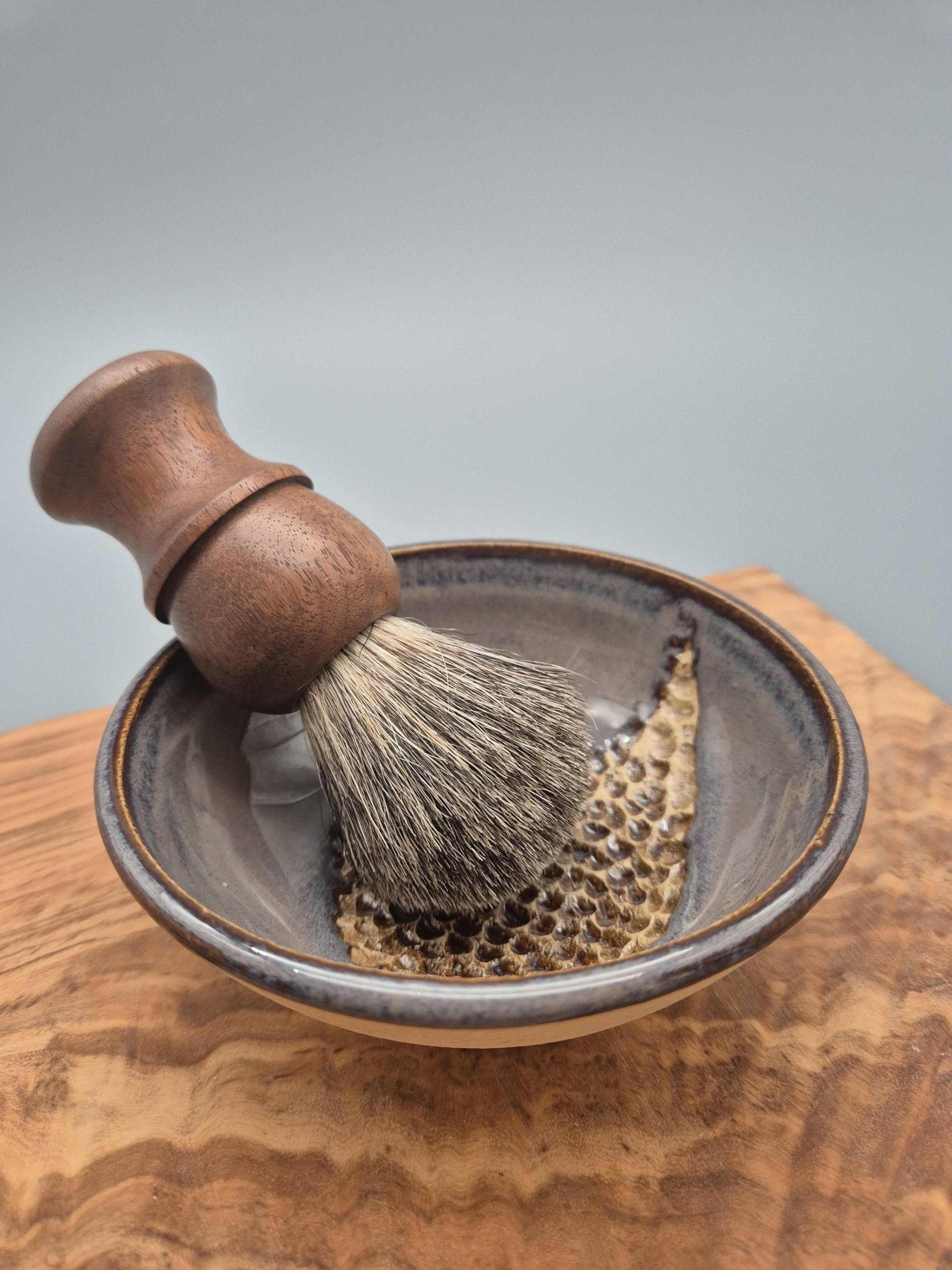 Blaue Rasierschale | Keramik, Als Set Mit Seife Möglich von Etsy - NatureArtBoxDE