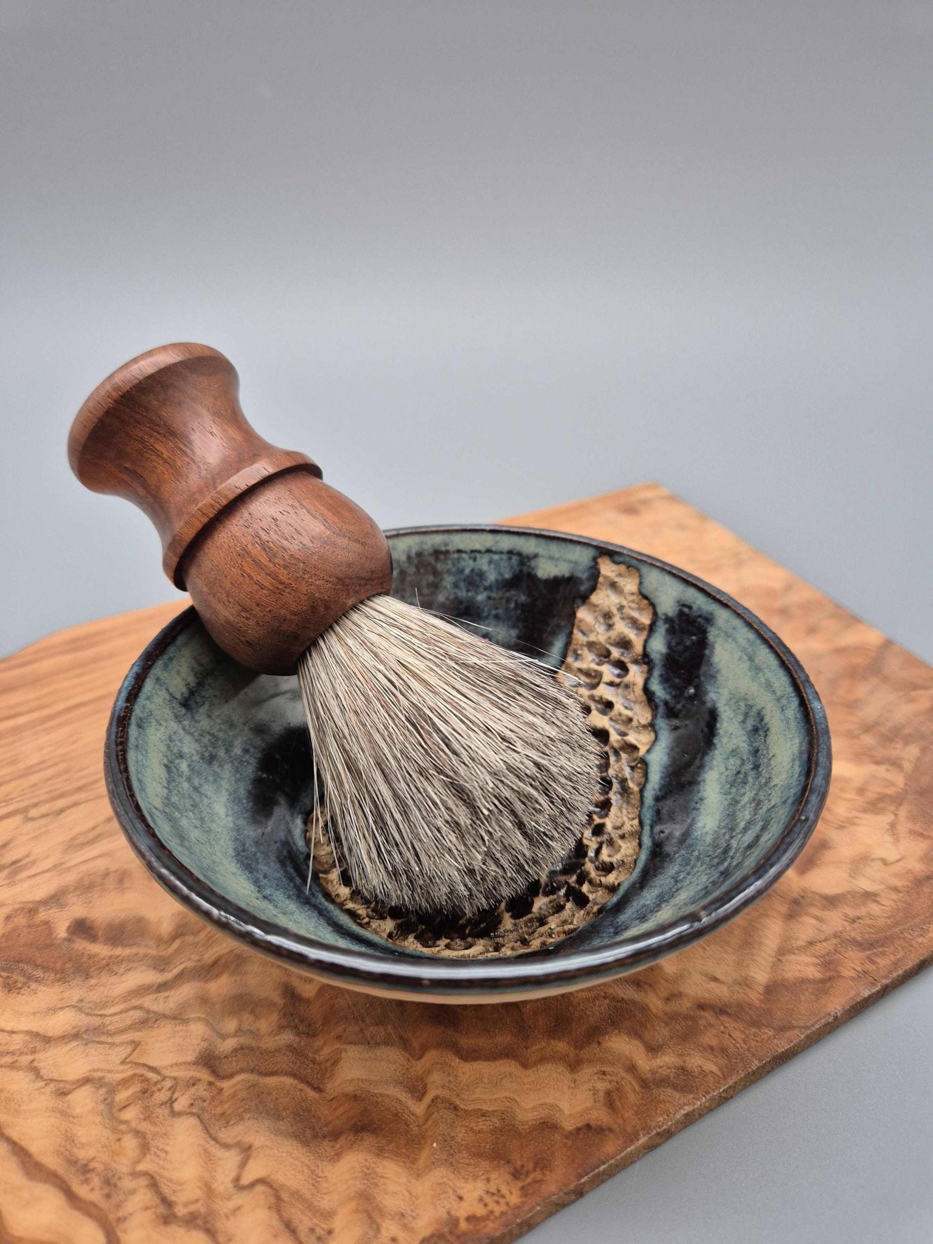 Blaue Rasierschale | Keramik, Als Set Mit Seife Möglich von Etsy - NatureArtBoxDE