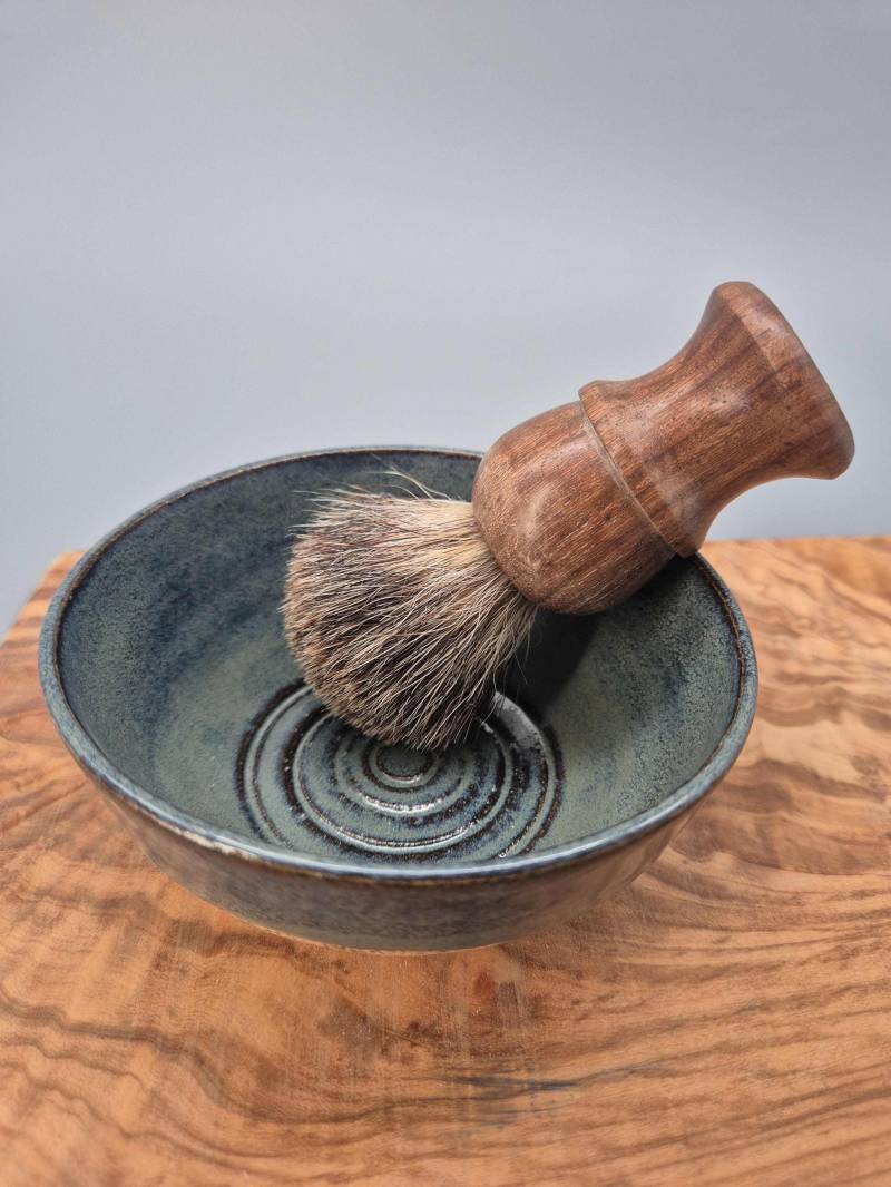 Blaue Rasierschale | Keramik von Etsy - NatureArtBoxDE
