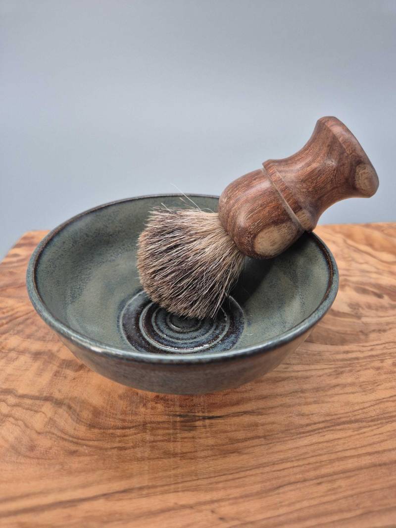 Blaue Rasierschale | Keramik von Etsy - NatureArtBoxDE