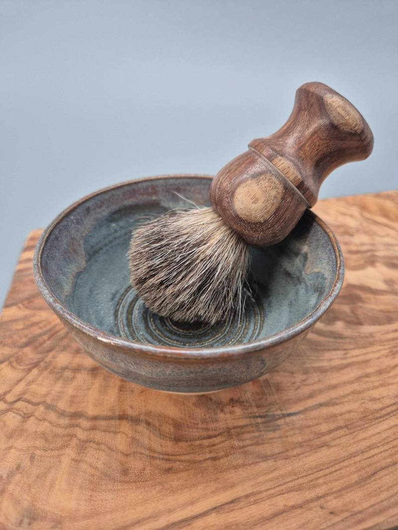 Blaue Rasierschale | Keramik von Etsy - NatureArtBoxDE