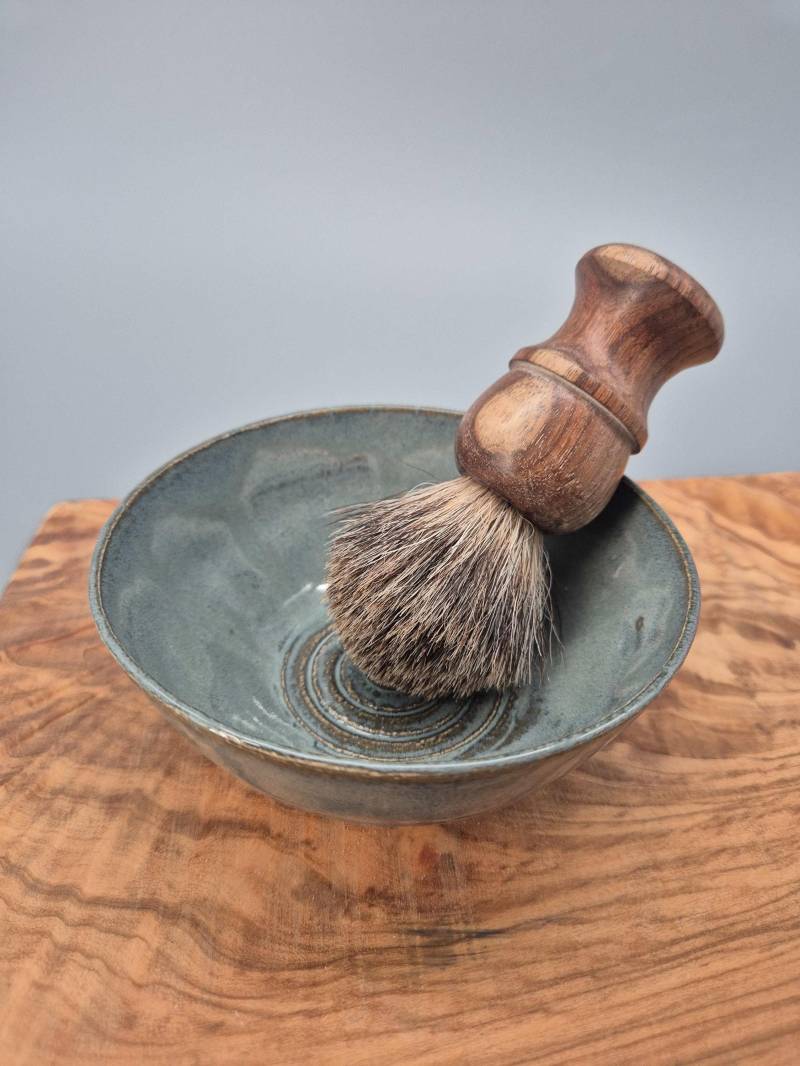 Blaue Rasierschale | Keramik von Etsy - NatureArtBoxDE