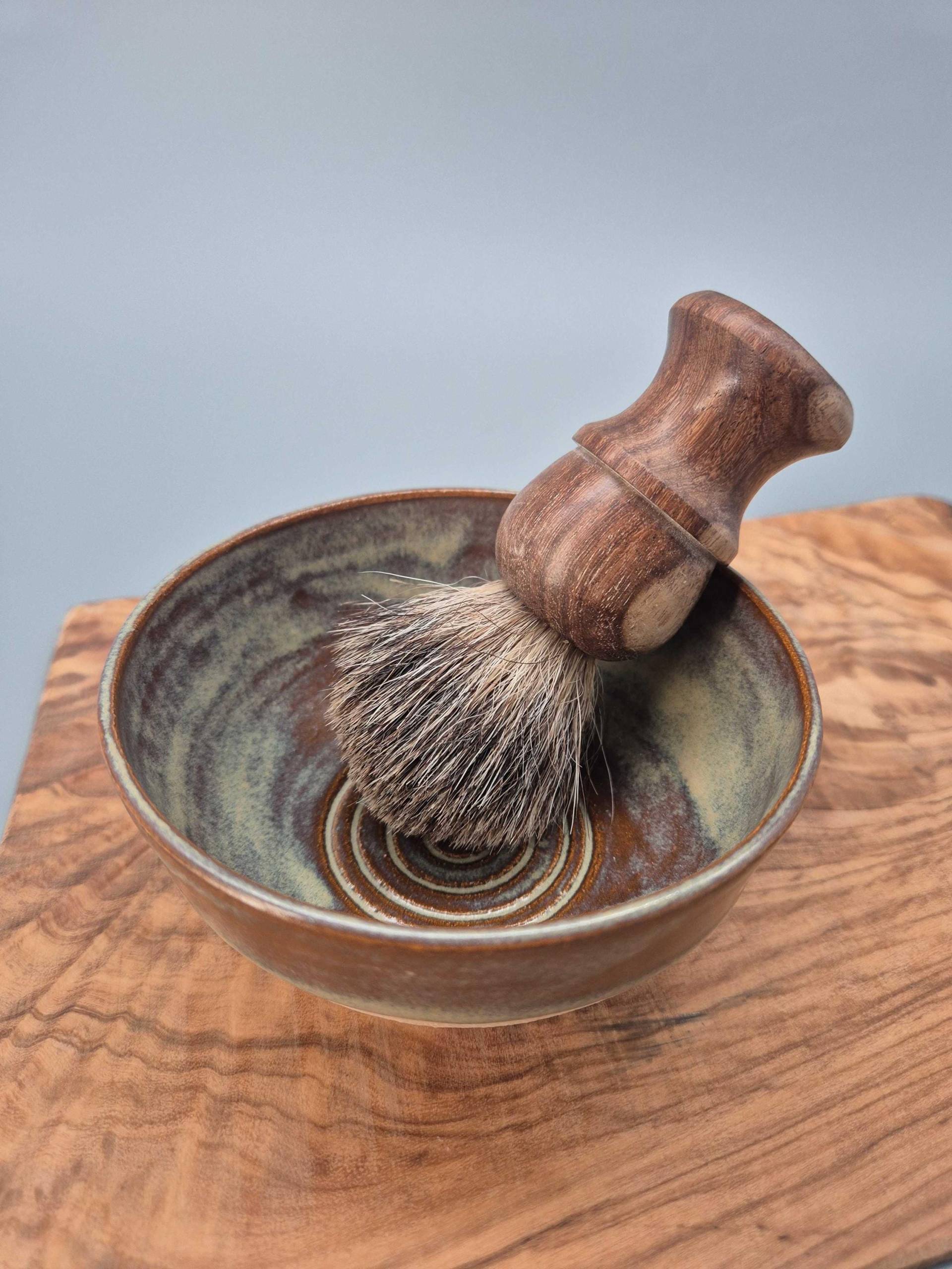 Braune Rasierschale | Keramik von Etsy - NatureArtBoxDE