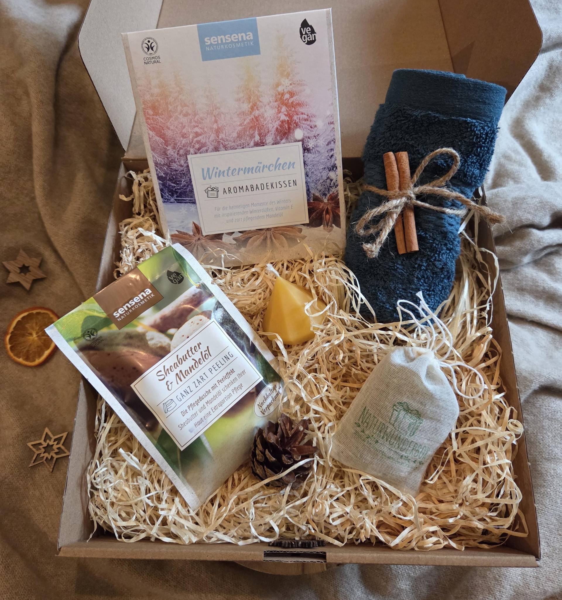 Wellness Geschenkbox Naturwunderbox "Winterglanz" Winter-Geschenkbox Geschenkset Entspannung Und Ruhe Beautybox Selfcare von Etsy - Naturwunderbox