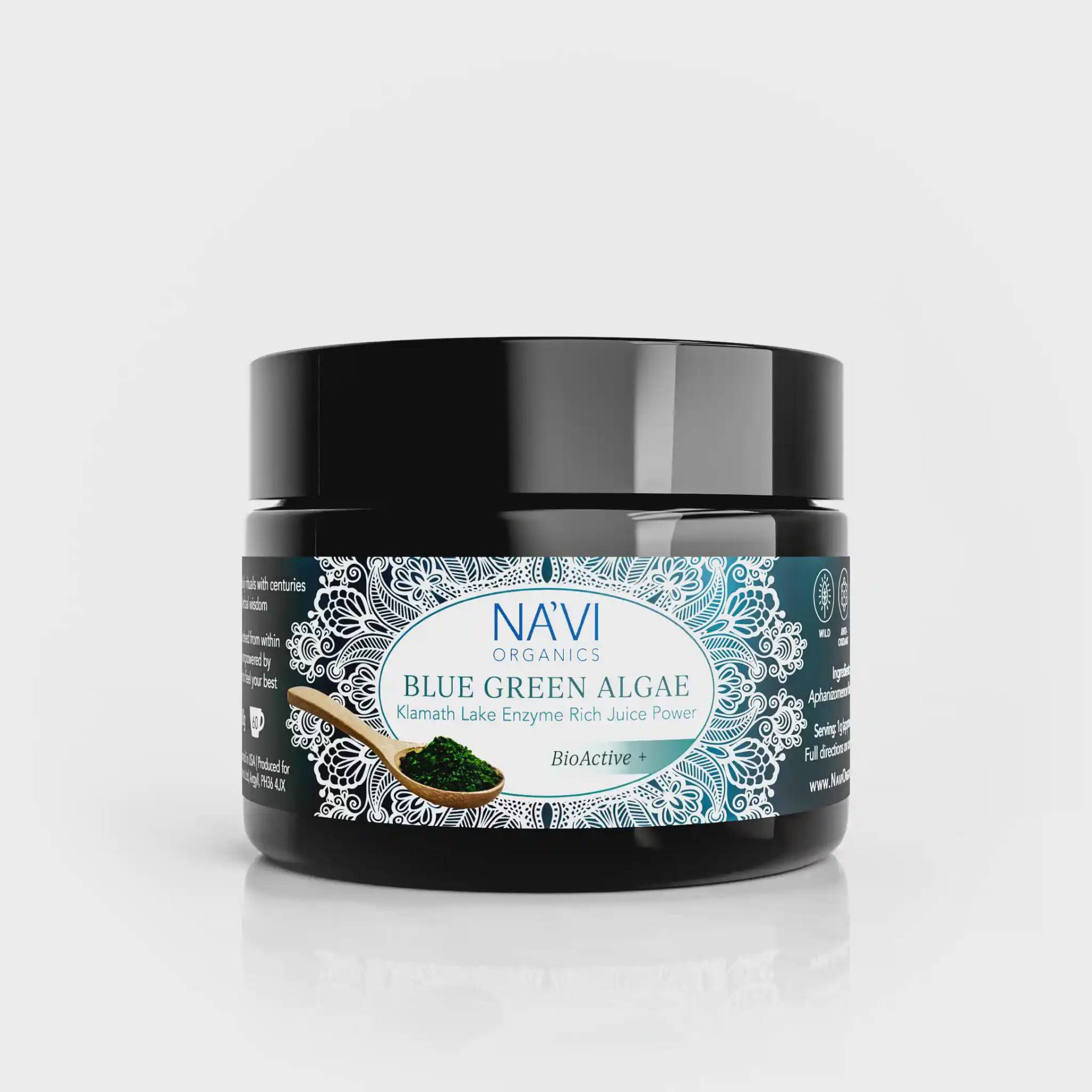 Klamath Lake Bioacryl Blaualge Pulver - Wild Gesammelt von Etsy - NaviOrganicsUK