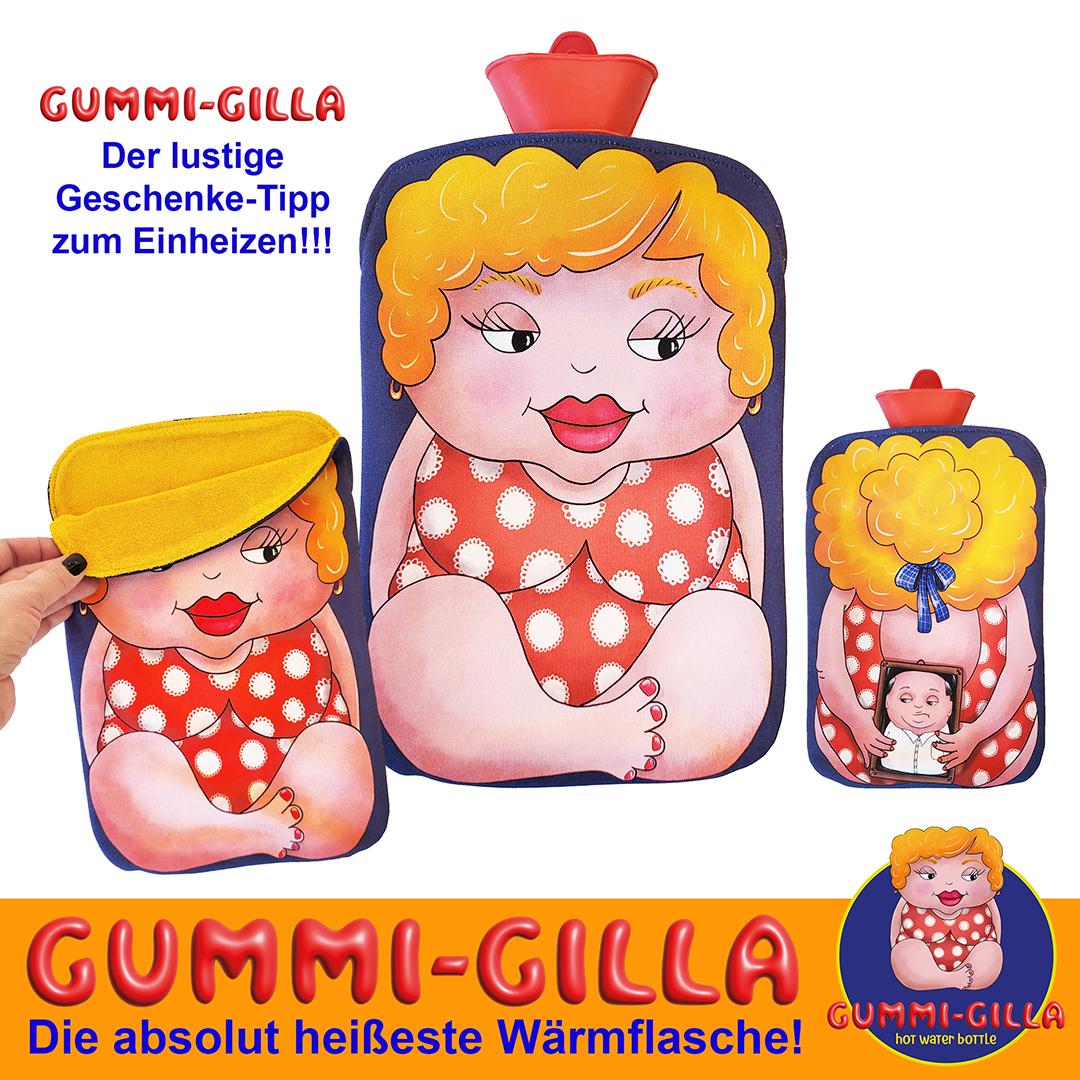 Wärmflasche - Lustig Und Bunt Gummigilla Wärmflasche - Lustig Und Bunt Gummigilla von Etsy - NeedfulArtwork