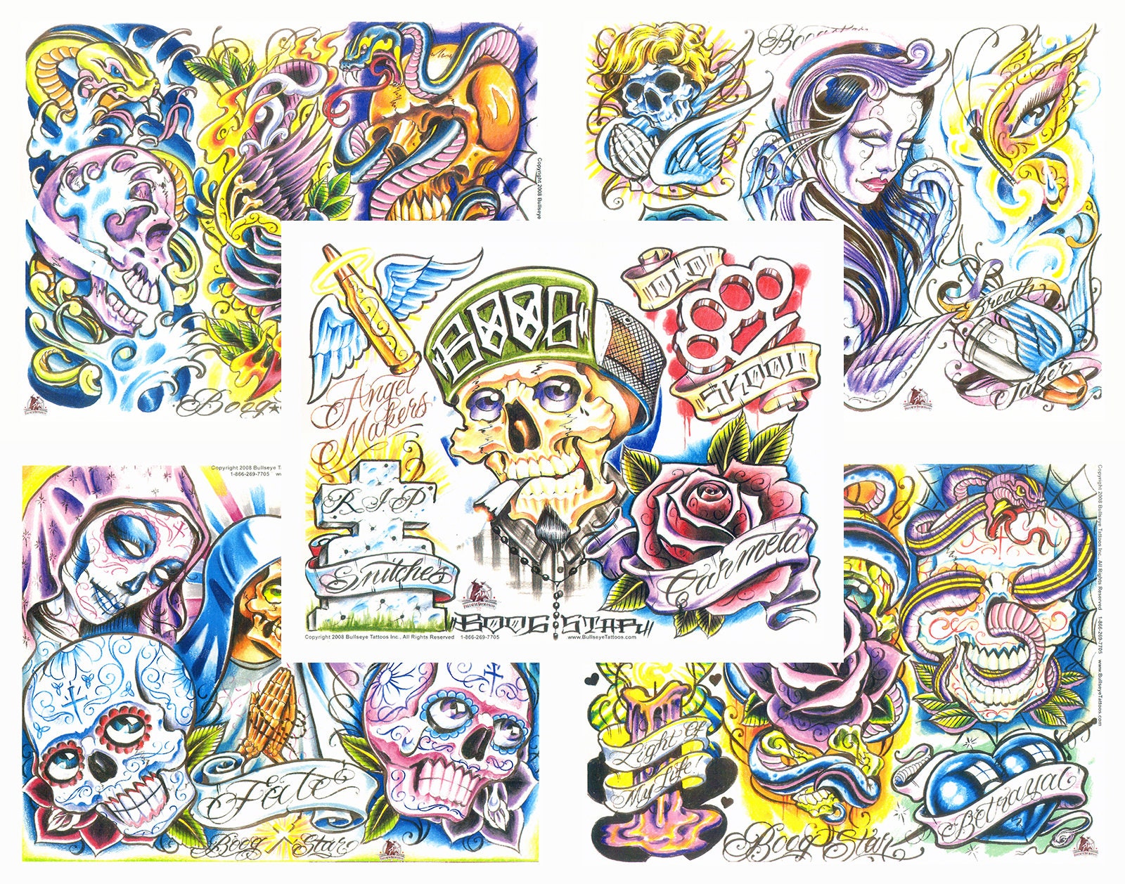 Boog Gangsta Style Tattoo Flash Set 5 Blatt Mit Linework, Gangster, 11x14" 2 Boog Gangsta Style Tattoo Flash Set 5 Blatt Mit Linework, Gangster, 11x14" 2 von Etsy - NeedfulThingsByMatt