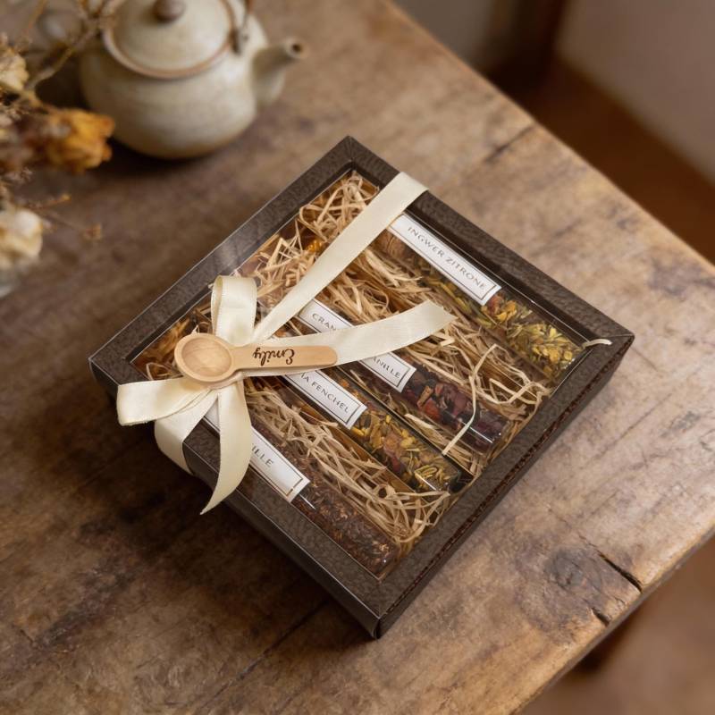 Weihnachtliches Tee Geschenkeset - Lose Tees Im Glas | Geschenkidee Zu Weihnachten Teegenuss von Etsy - Nehirbonboniere