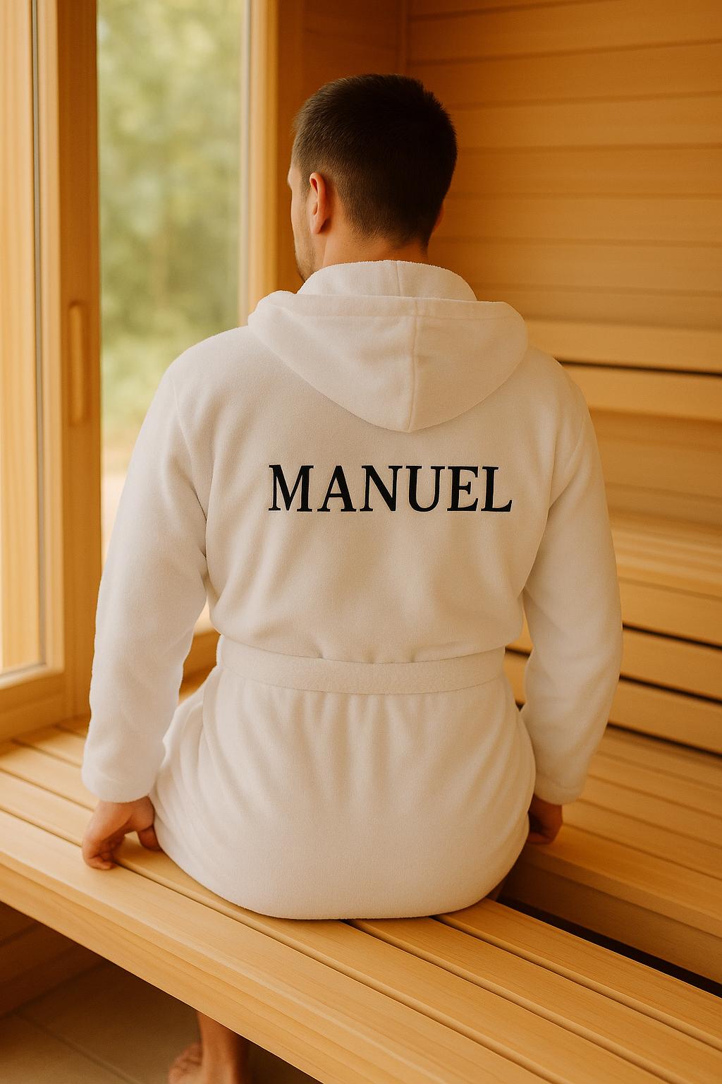 Weihnachtsgeschenk Personalisiert | Bademantel Bestickt Mit Name Sauna Geschenkidee Für Sie & Ihn von Etsy - Nelschko