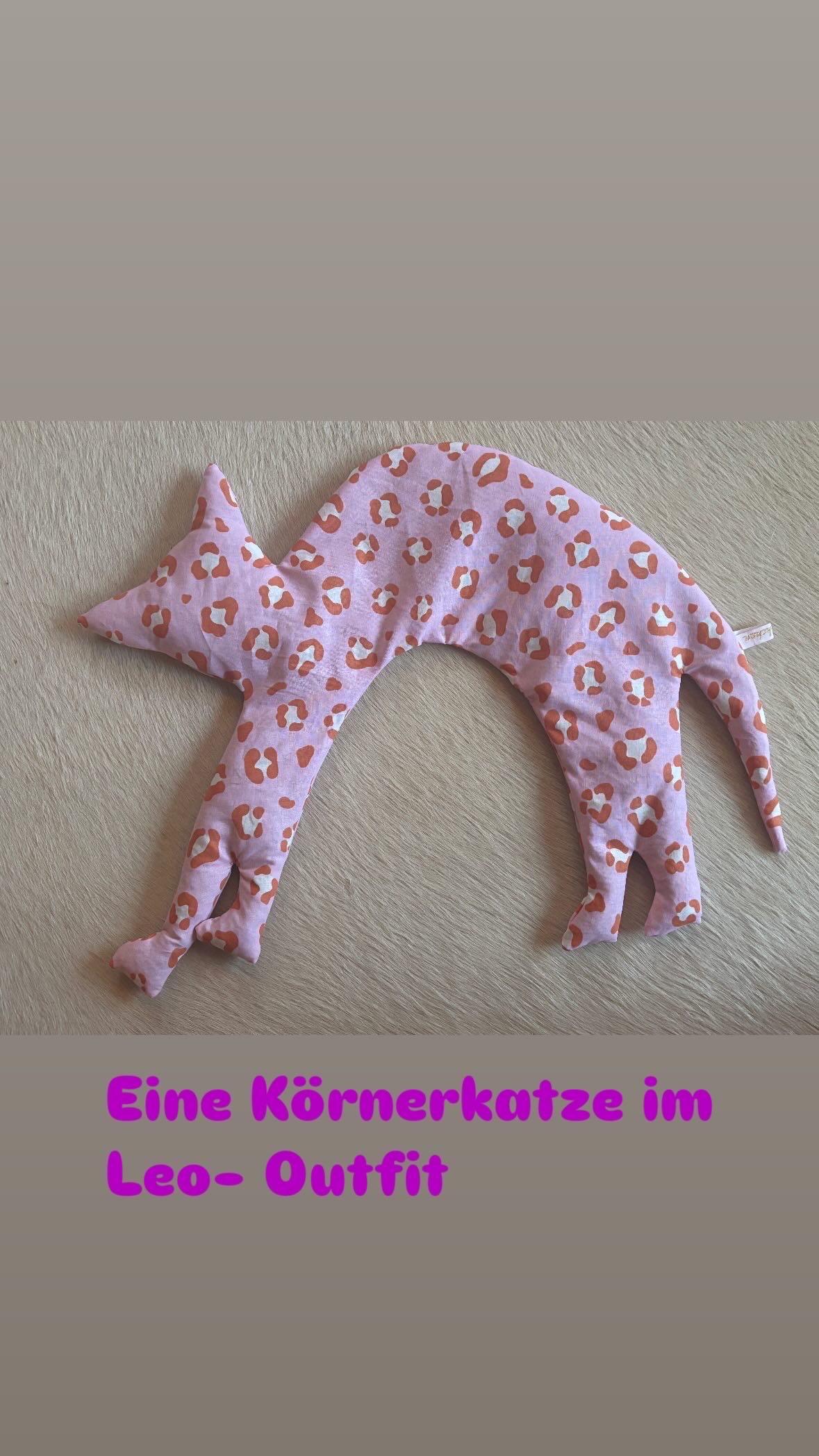 Körnerkissen Körnerkatze Leo Wärmekissen Wärmflasche Körnerkissen Körnerkatze Leo Wärmekissen Wärmflasche von Etsy - NesthaekchenDE