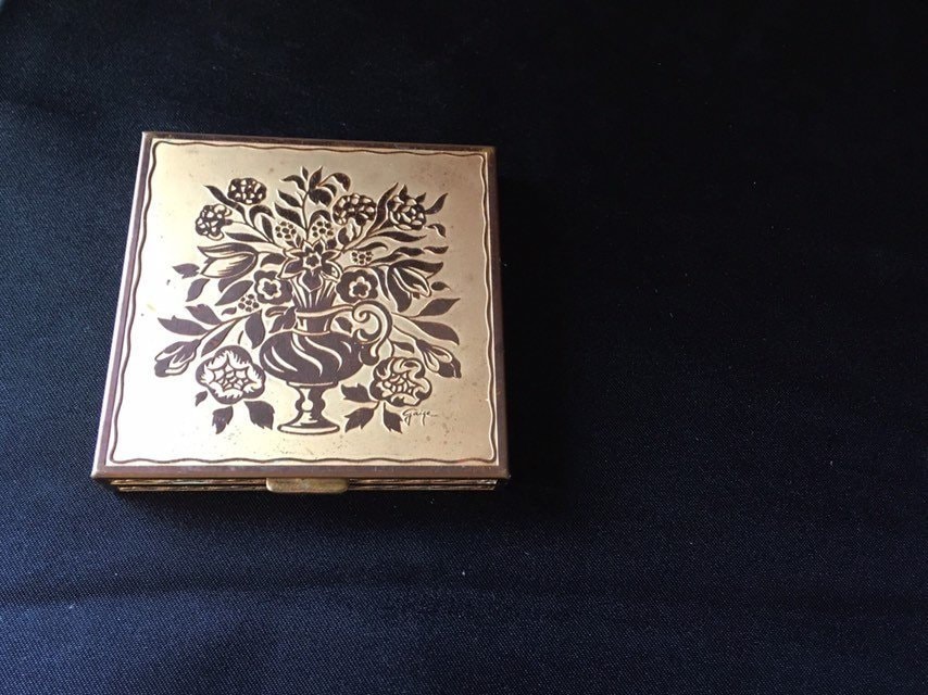 Kompakt Make-Up Spiegel Volupte Usa von Etsy - NevermoreAntiques