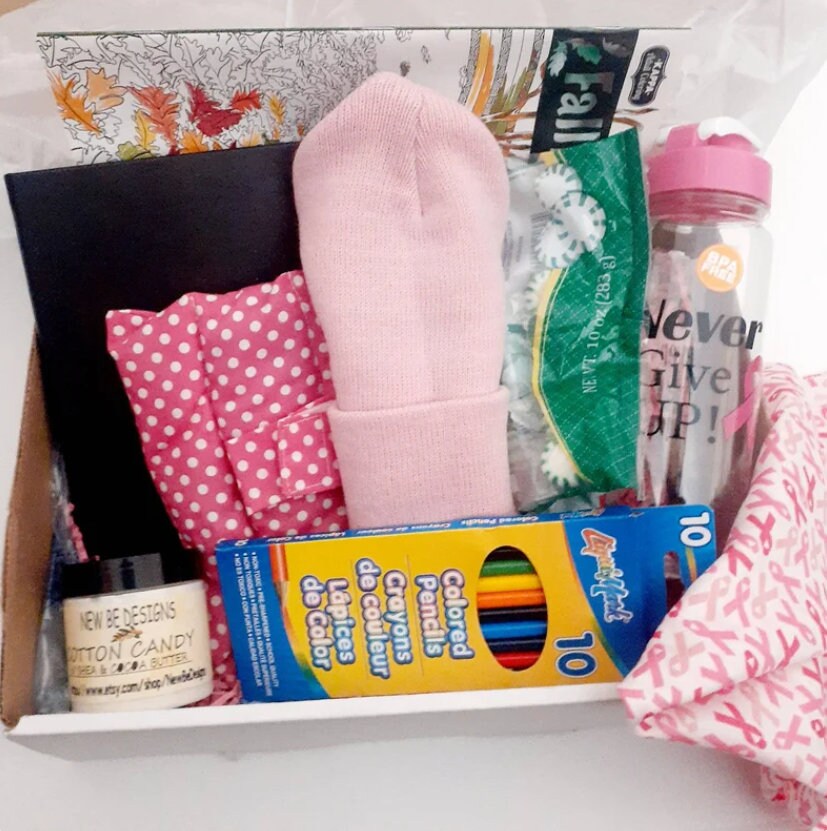 Chemotherapie-Krebspflegepaket, Chemopflegepaket, Krebs-Geschenkbox, Brustkrebs, Tween Chemo-Geschenkbox, Geschenk Zur Genesung Von von Etsy - NewBeDesigns