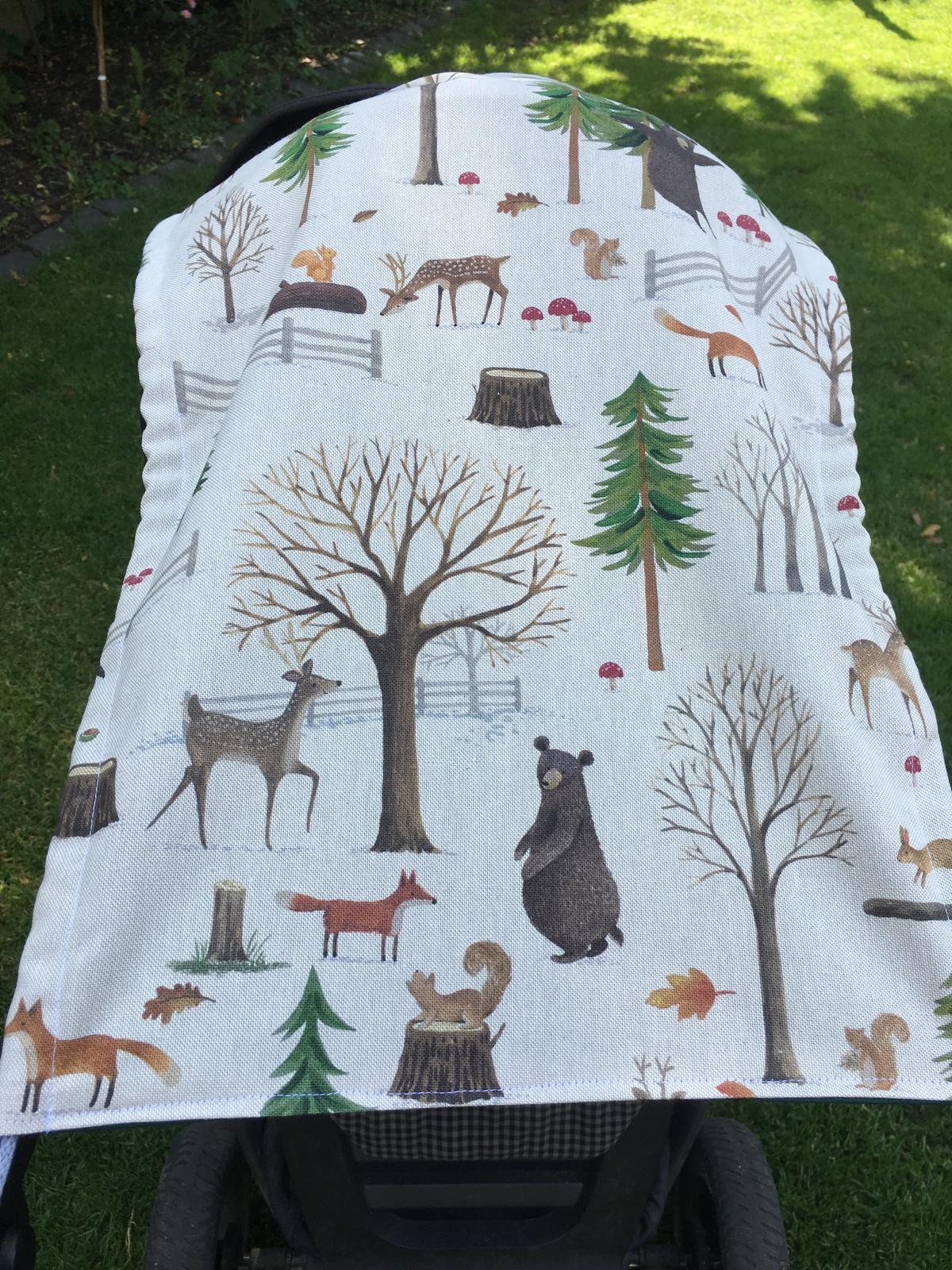 Sonnensegel Uv 50+ Kinderwagen Sonnenverdeck Waldtiere Sonnensegel Uv 50+ Kinderwagen Sonnenverdeck Waldtiere von Etsy - NiEmLi