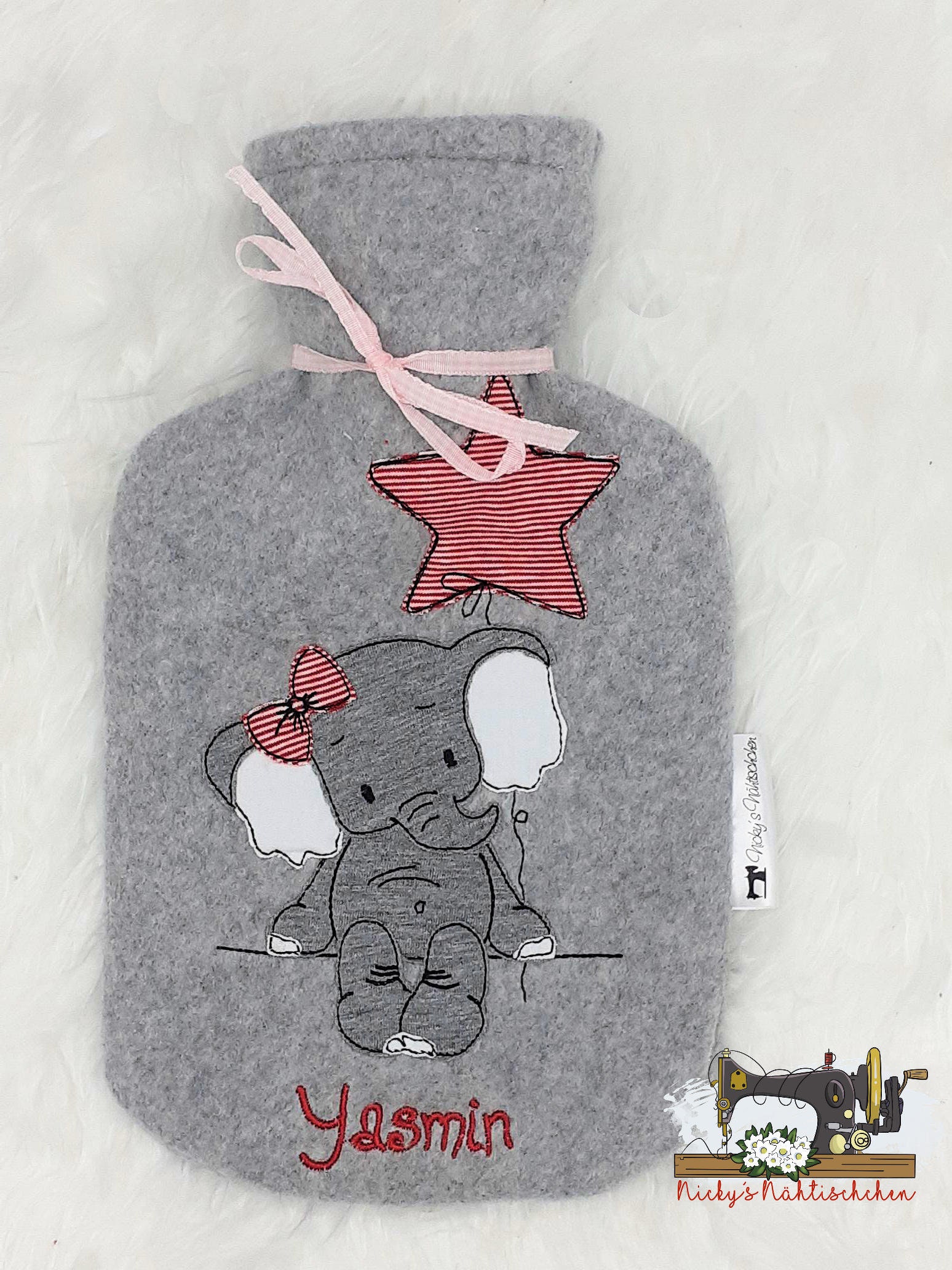 Personalisierte Kinder Wärmflasche Mit Namen - Bio Fleece Bezug Sänger 0, 8L Bestickt Nach Wunsch Geschenk Für & Babys von Etsy - NickysNaehtischchen