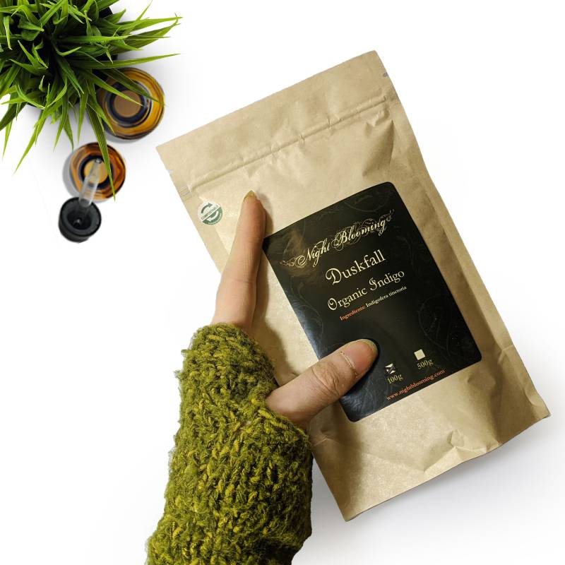Duskfall Bio-Indigo | Indigofera Tinctoria Für Das Haar 100G von Etsy - NightBlooming