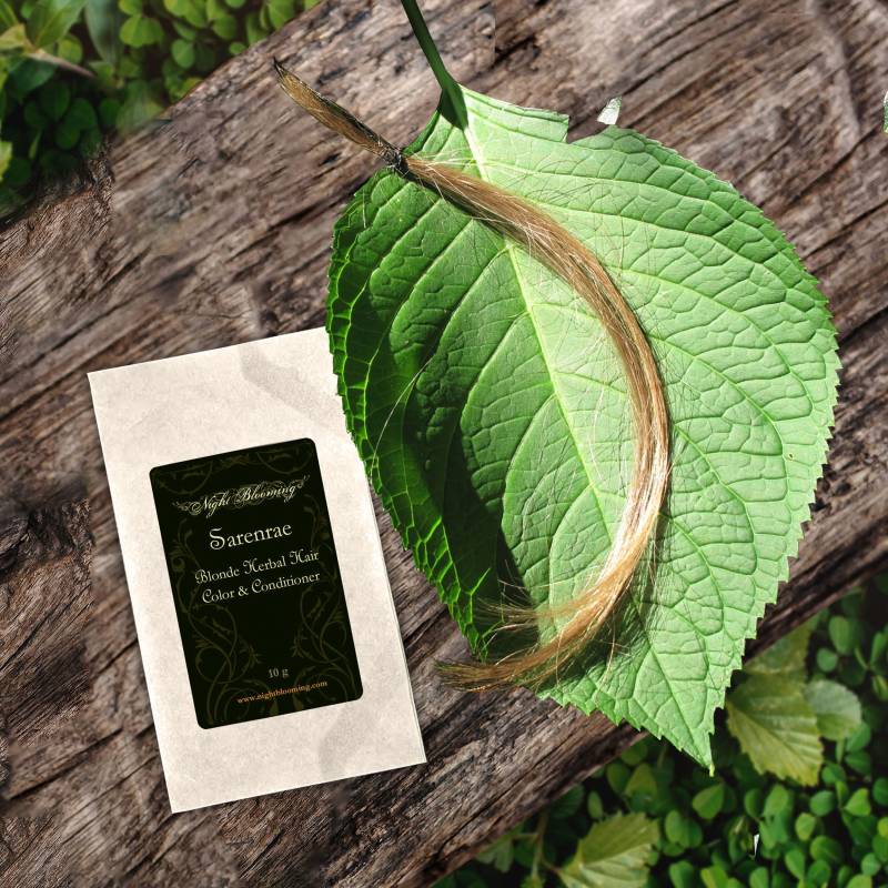 Sarenrae Blonde Haarfarbe Und Naturfarbe Ohne Henna, 10 G Probe von Etsy - NightBlooming