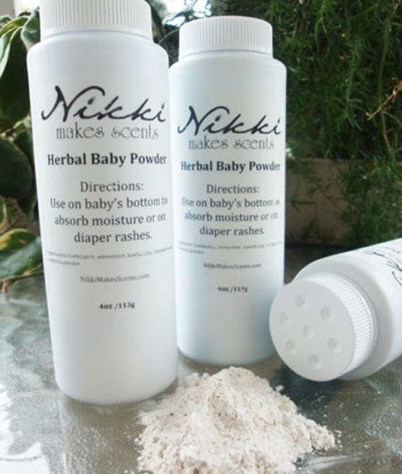 Kräuter-Baby-Pulver von Etsy - NikkiMakesScents