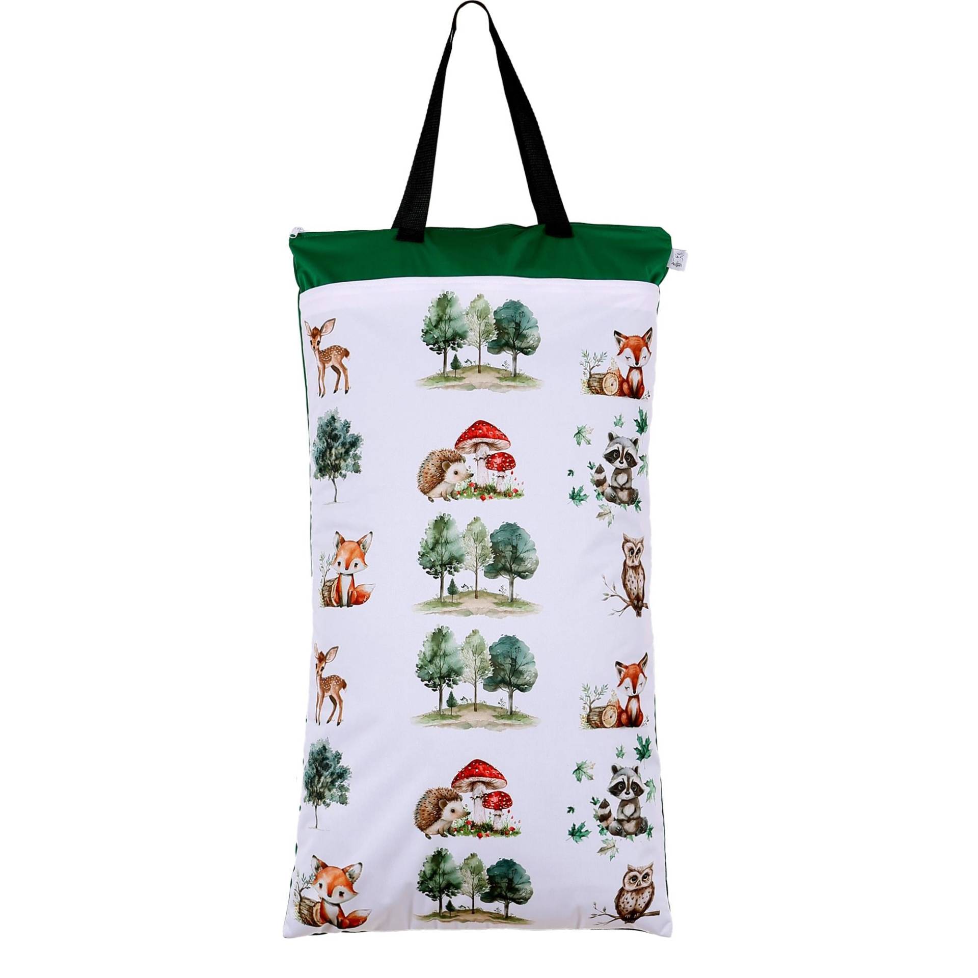 Nilpfi Xxl Wetbag "Fuchs Im Wald" Nasstasche Für Kita, Schwimmtasche Badesachen, Als Geschenk Baby, Kita, Kindergarten von Etsy - NilpfiKreationen