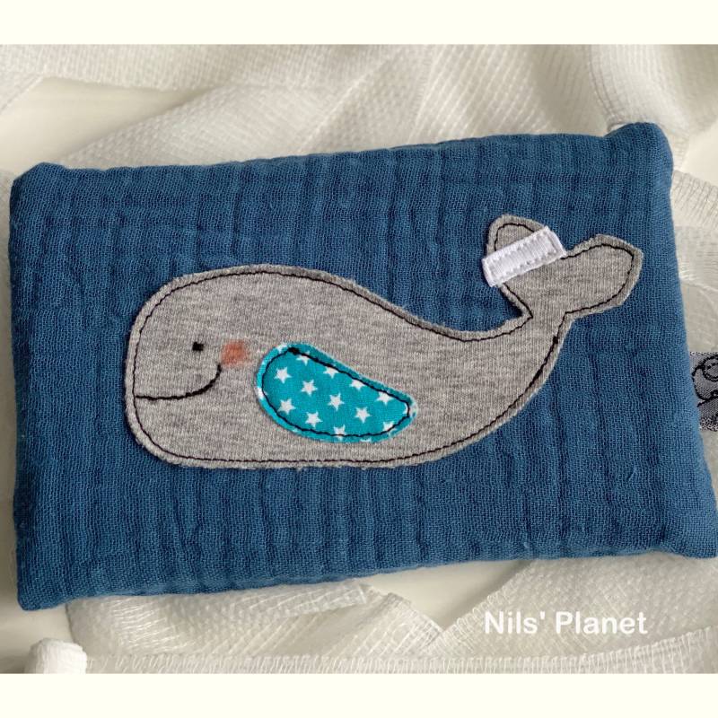 Kühlpad Mit Hülle Beulentröster Kühlpadhülle Kühlkissen Kalt-Warmkompresse Wal Musselin Applikation Geschenk Baby Mädchen Junge Krank von Etsy - NilsPlanet
