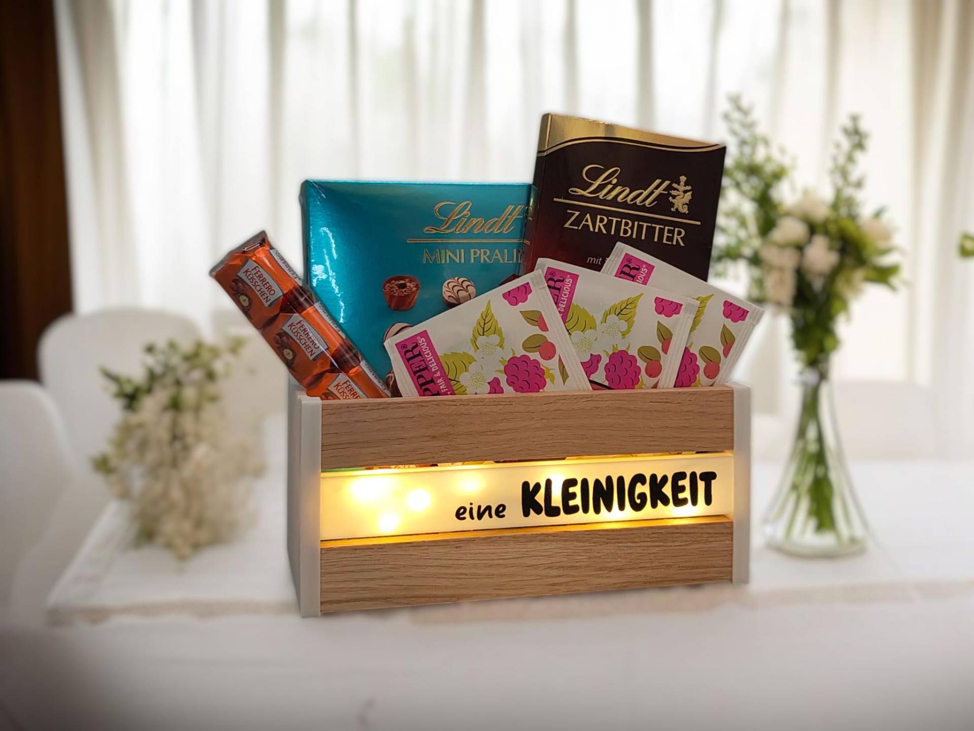 Eine Kleinigkeit Geschenkkiste/Geschenkkörbchen Zum Selbst Befüllen, Holz 3D-Druck Led Lichterkette Geschenkidee Körbchen Freude Eine Kleinigkeit Geschenkkiste/Geschenkkörbchen Zum Selbst Befüllen, Holz 3D-Druck Led Lichterkette Geschenkidee Körbchen Freude von Etsy - NilsundKatikreativ