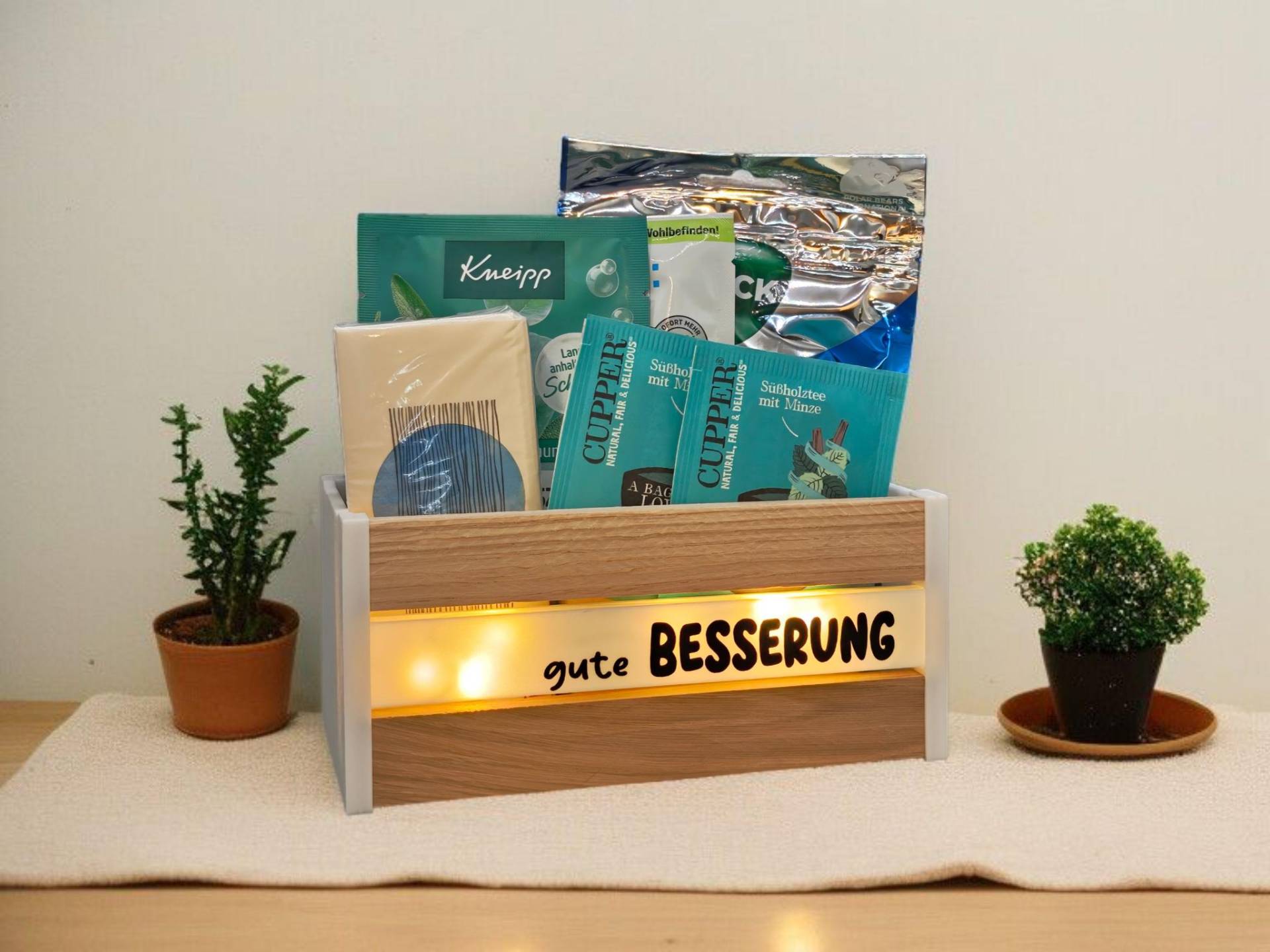 Gute Besserung Geschenkkorb/Geschenkkörbchen Zum Selbst Befüllen, Holz 3D-Druck Led Lichterkette Geschenkidee Körbchen Kleinigkeit Freude Gute Besserung Geschenkkorb/Geschenkkörbchen Zum Selbst Befüllen, Holz 3D-Druck Led Lichterkette Geschenkidee Körbchen Kleinigkeit Freude von Etsy - NilsundKatikreativ