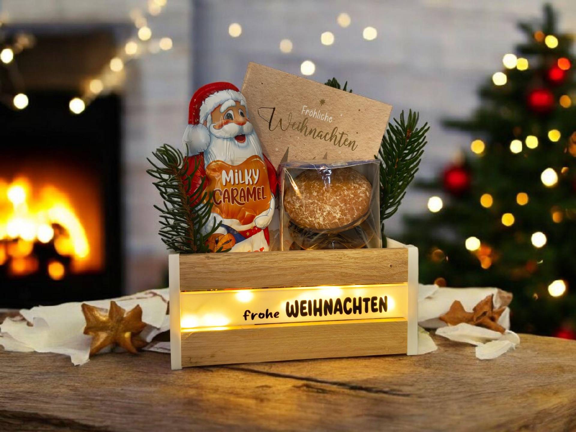 Weihnachten Geschenkkiste/Geschenkkörbchen Zum Selbst Befüllen, Holz 3D-Druck Led Lichterkette Geschenkidee Körbchen Kleinigkeit Freude Weihnachten Geschenkkiste/Geschenkkörbchen Zum Selbst Befüllen, Holz 3D-Druck Led Lichterkette Geschenkidee Körbchen Kleinigkeit Freude von Etsy - NilsundKatikreativ