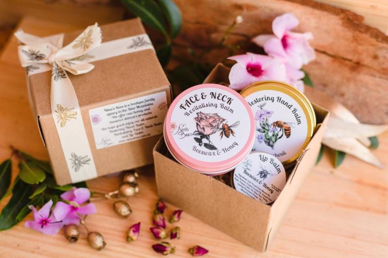 Self-Care Geschenk-Set | Wählen Sie 2 Natürliche Balsame + Honig Lippenbalsam Umweltfreundliches Hautpflege Geschenk Geburtstag, Weihnachten, Danke von Etsy - NinasBeesShop
